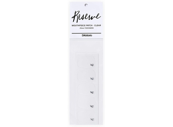Daddario Reserve RMP01C Clear Mouthpiece Patches Daddario Reserve RMP01C Clear Mouthpiece Patches